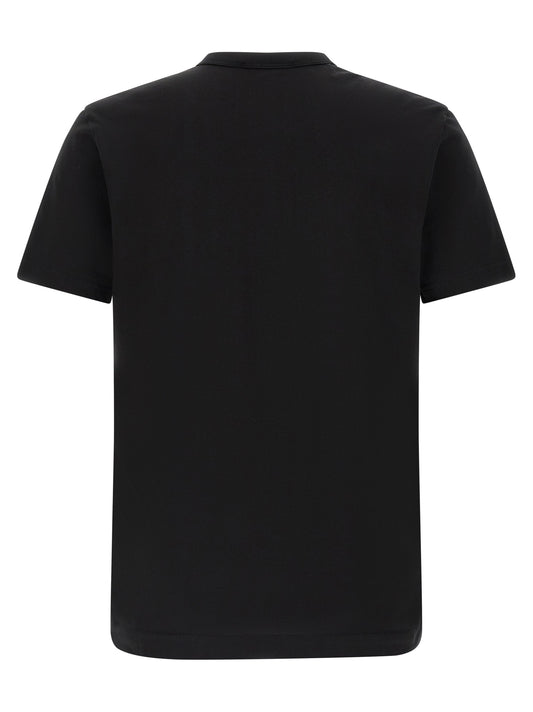 Camiseta de algodón negra Dolce & Gabbana