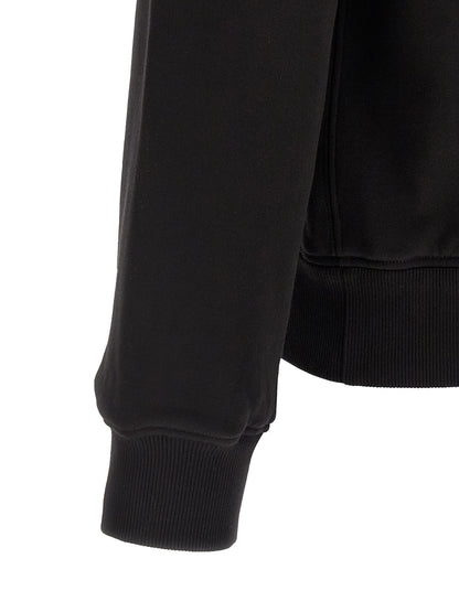 Dolce & Gabbana Black Brushed Cotton Sweatshirt