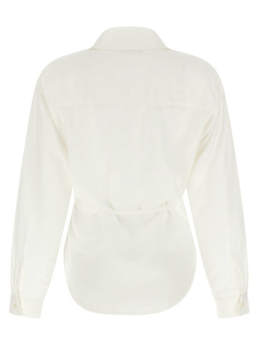 Blusa de modal blanca Diesel