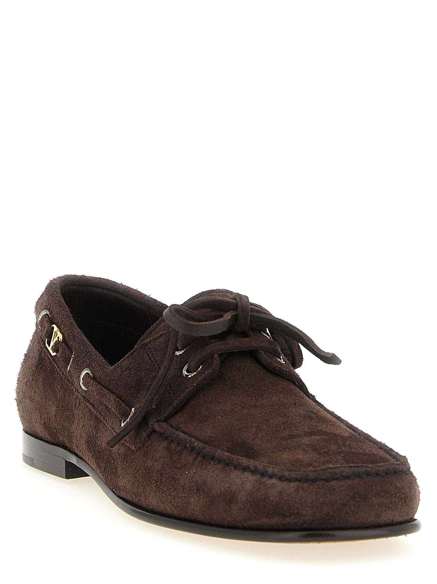 Valentino Garavani Brown Calfskin Loafers