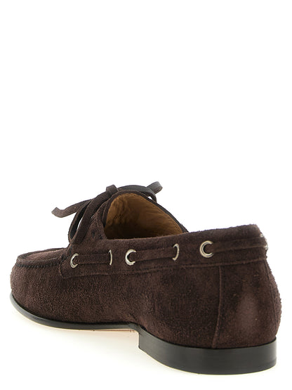 Valentino Garavani Brown Calfskin Loafers