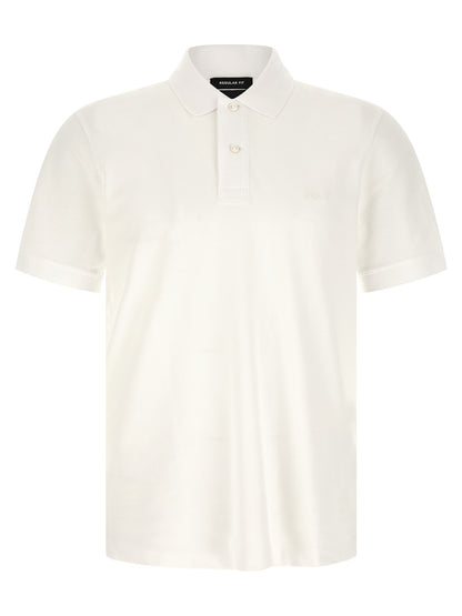 Polo en coton blanc Hugo Boss, modèle Pallas