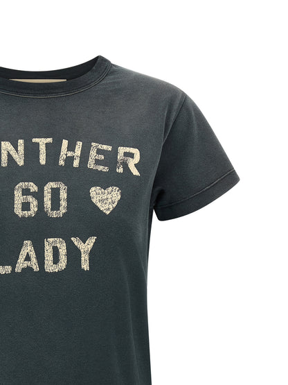 T-shirt en coton gris Valentino Garavani