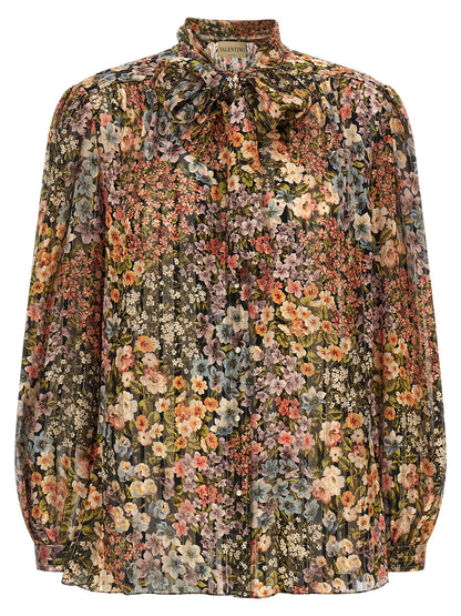 Valentino Garavani Women's Multicolor Silk Blouse
