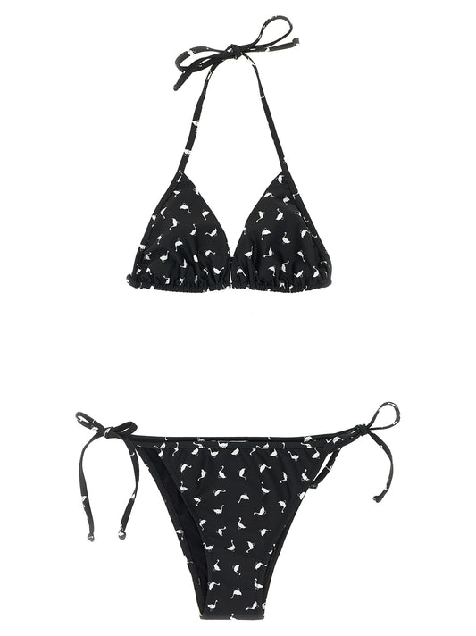Bikini Moschino bicolor de poliéster