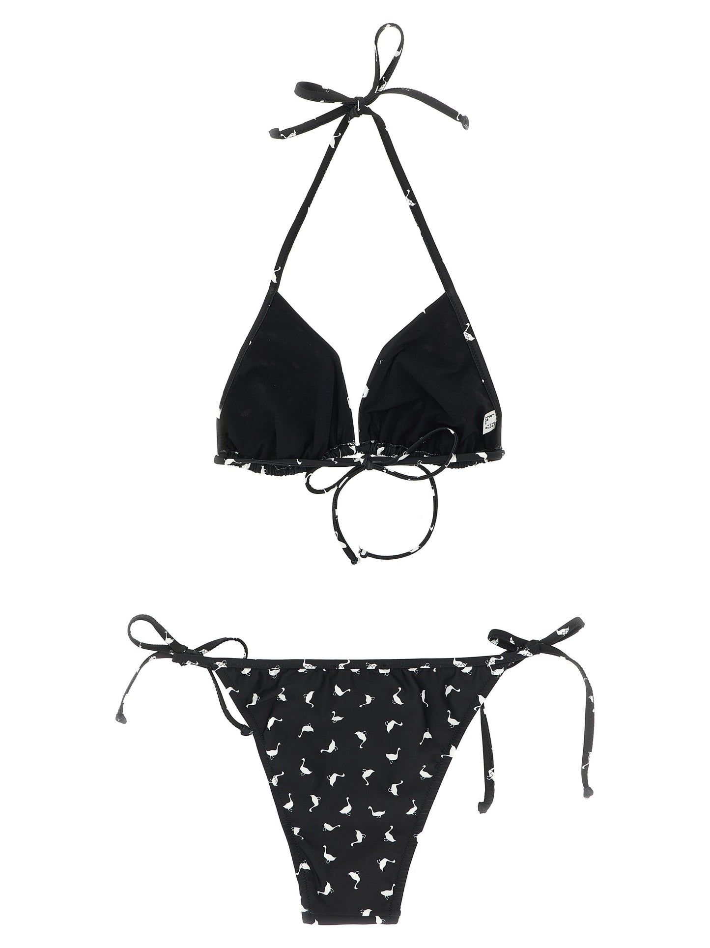 Bikini Moschino bicolor de poliéster