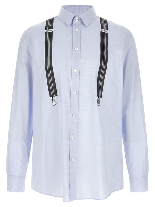 Blusa Moschino de algodón azul