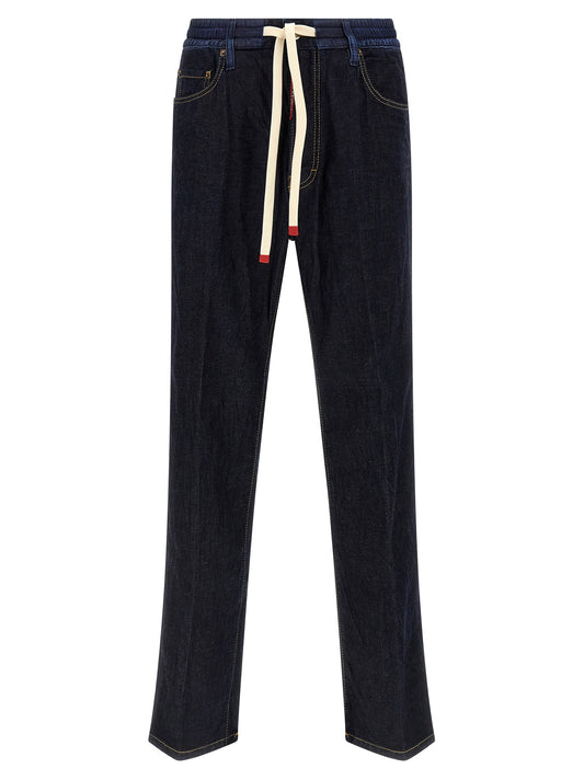 Vaqueros Dsquared² azules de algodón con pernera recta