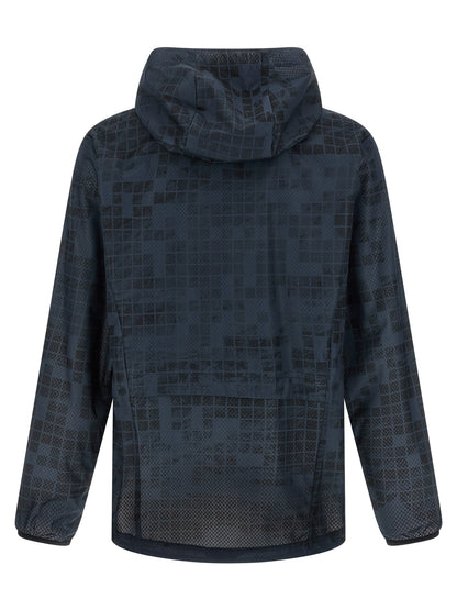 Blouson Hugo Boss en caoutchouc bleu