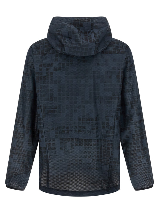 Blouson Hugo Boss en caoutchouc bleu