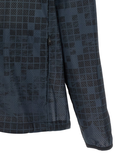 Blouson Hugo Boss en caoutchouc bleu