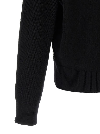 Cárdigan Hugo Boss Black de lana virgen