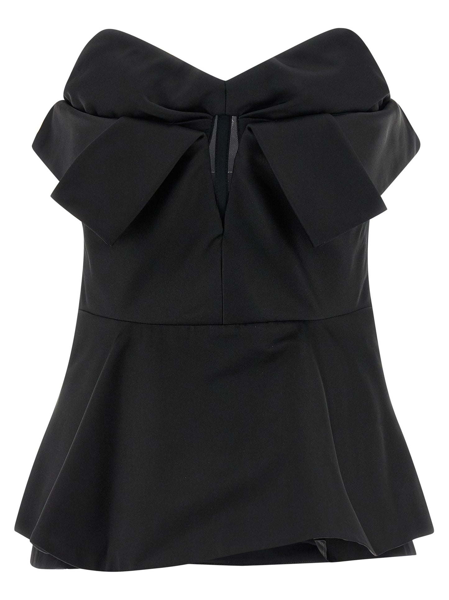Alexander McQueen Camisetas sin mangas de poliéster negras