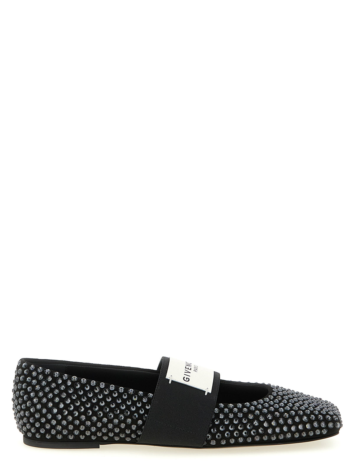 Zapatillas Ballet Givenchy De Piel De Becerro Negras