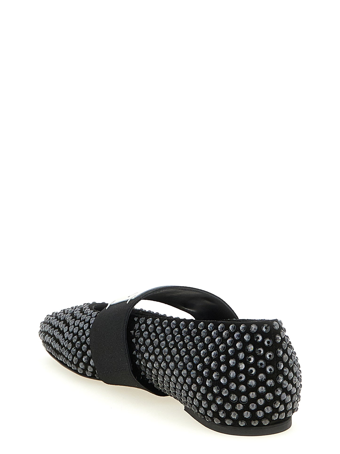 Zapatillas Ballet Givenchy De Piel De Becerro Negras