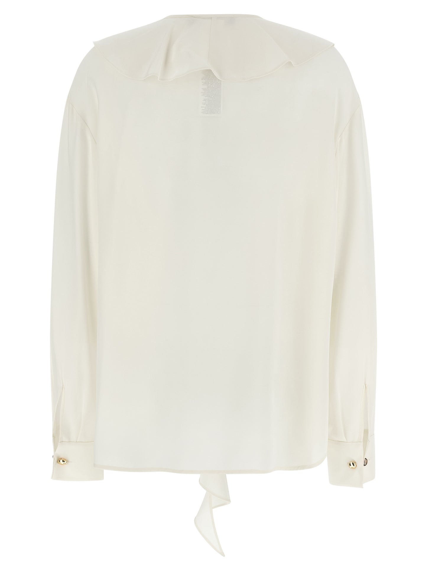Max Mara Blusa de Seda Blanca