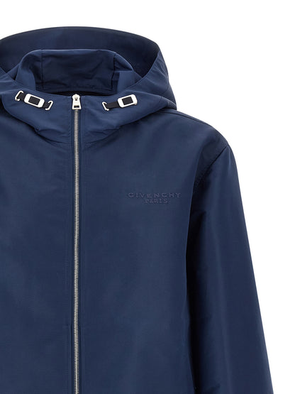 Chaqueta Givenchy azul de poliéster