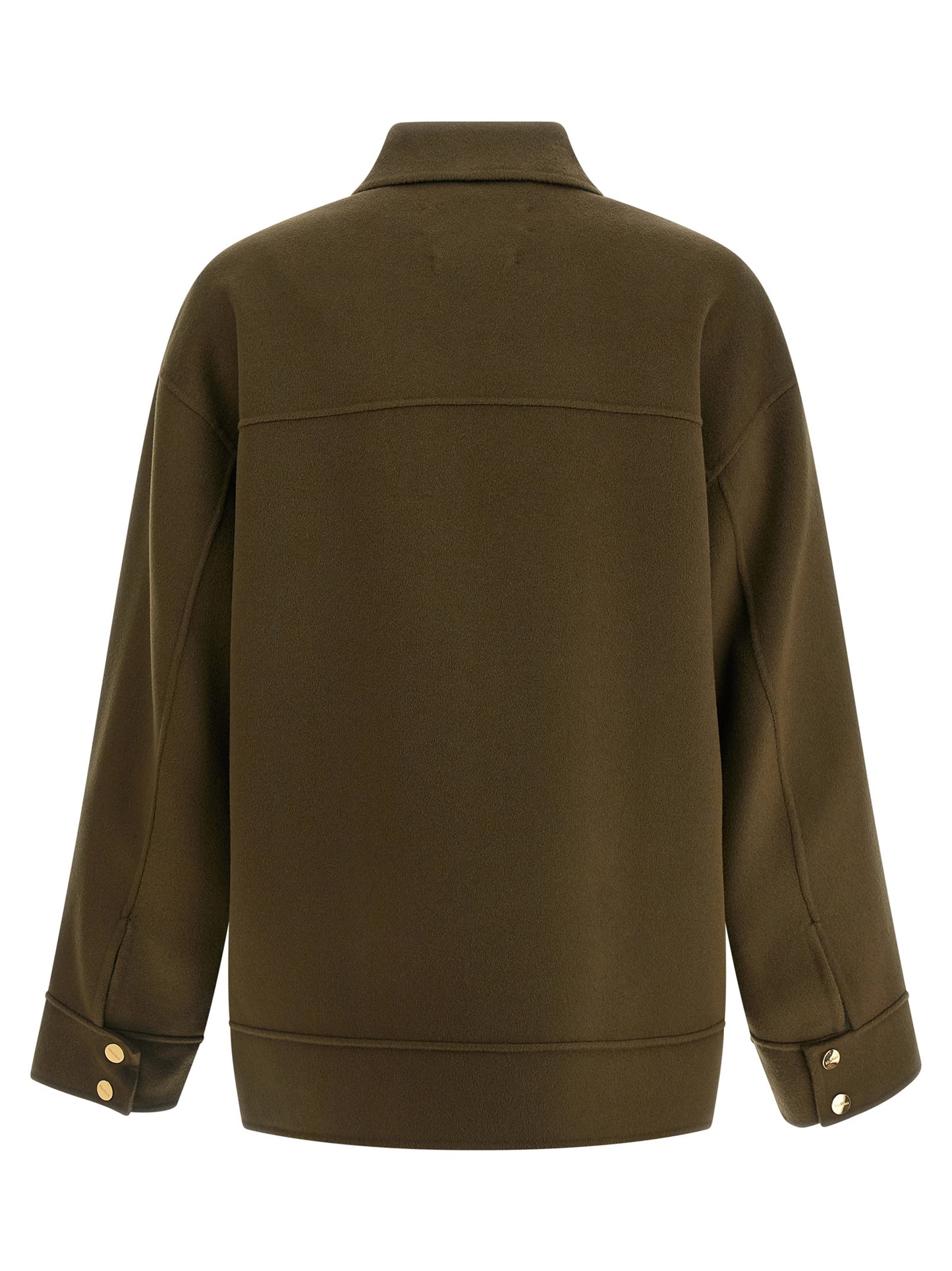 Abrigo bicolor de lana virgen Max Mara
