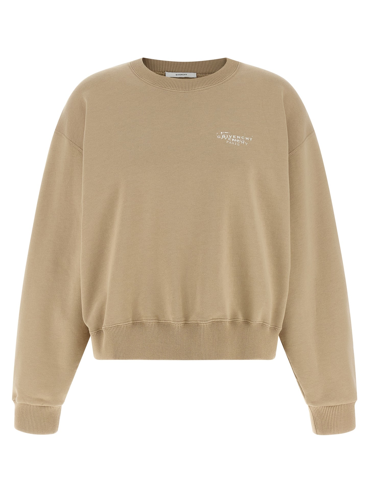 Sudadera Givenchy de algodón beige