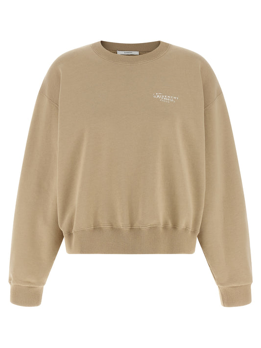 Sudadera Givenchy de algodón beige