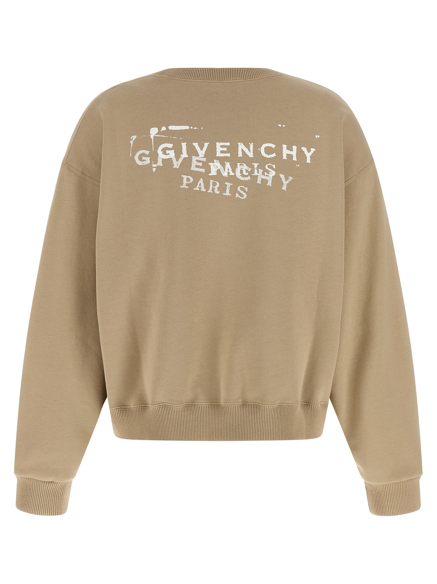 Sudadera Givenchy de algodón beige
