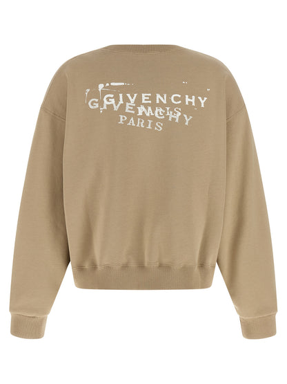 Sudadera Givenchy de algodón beige