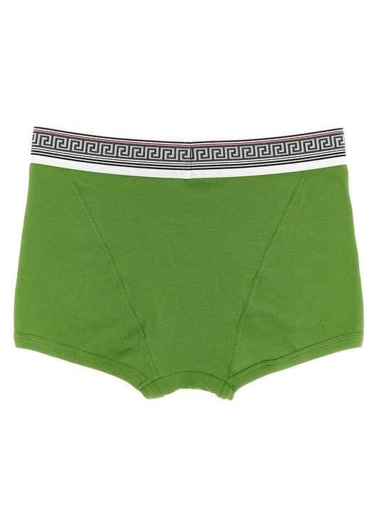 Calzoncillos bóxer de algodón bicolor Versace