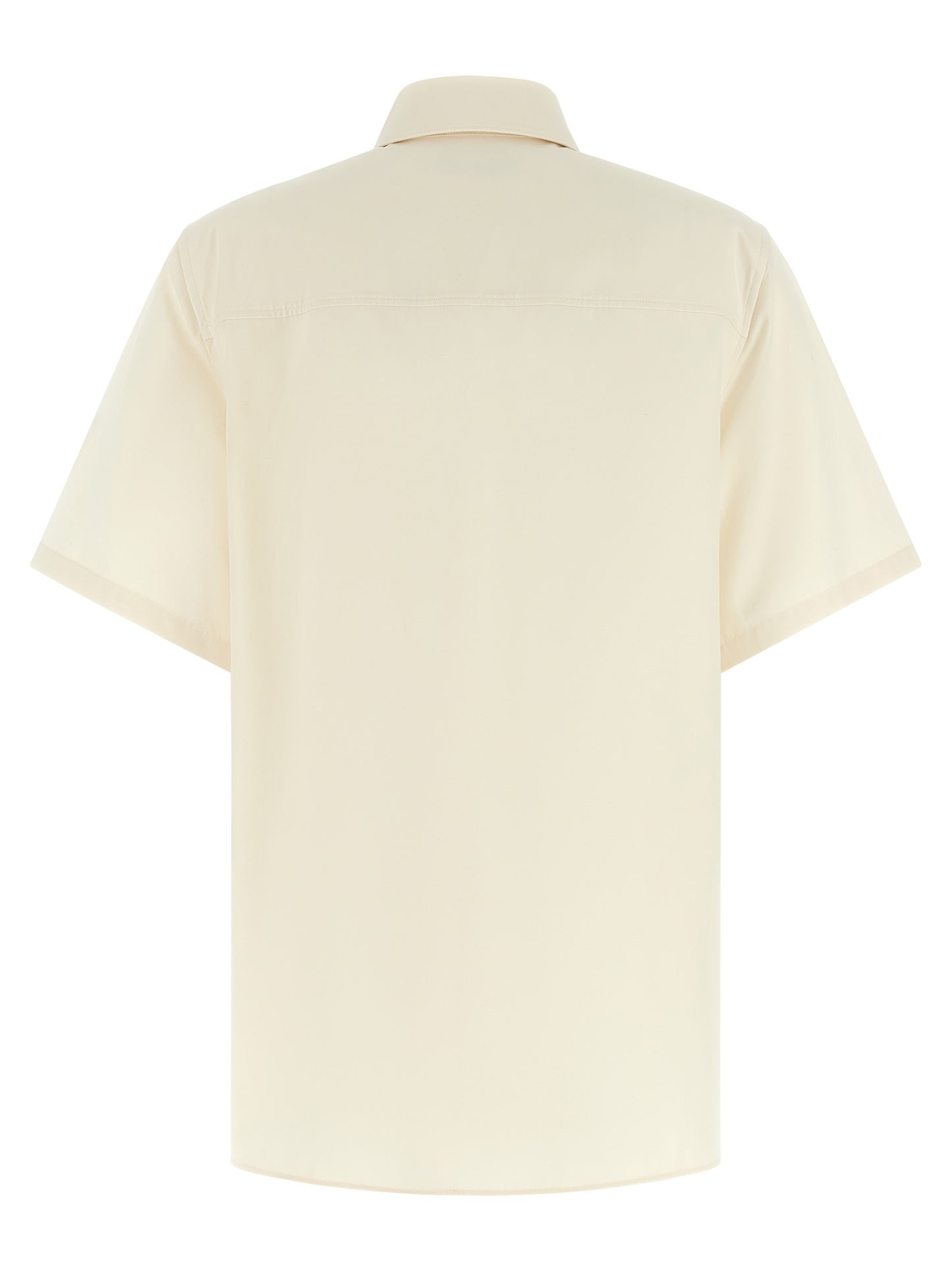 Blusa de algodón beige de Ferragamo