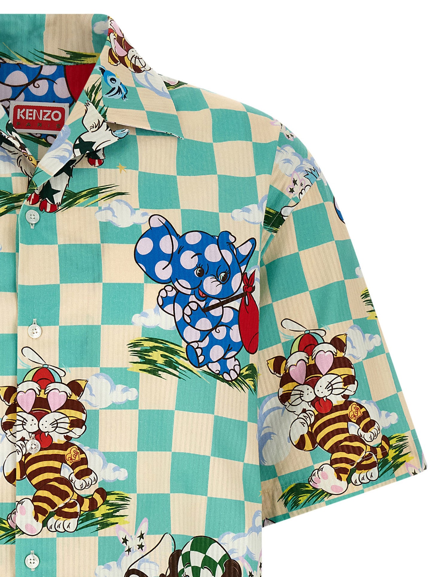 Blusa Kenzo multicolor de algodón