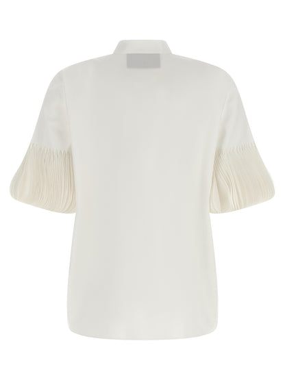 Blouse en coton blanc Valentino Garavani