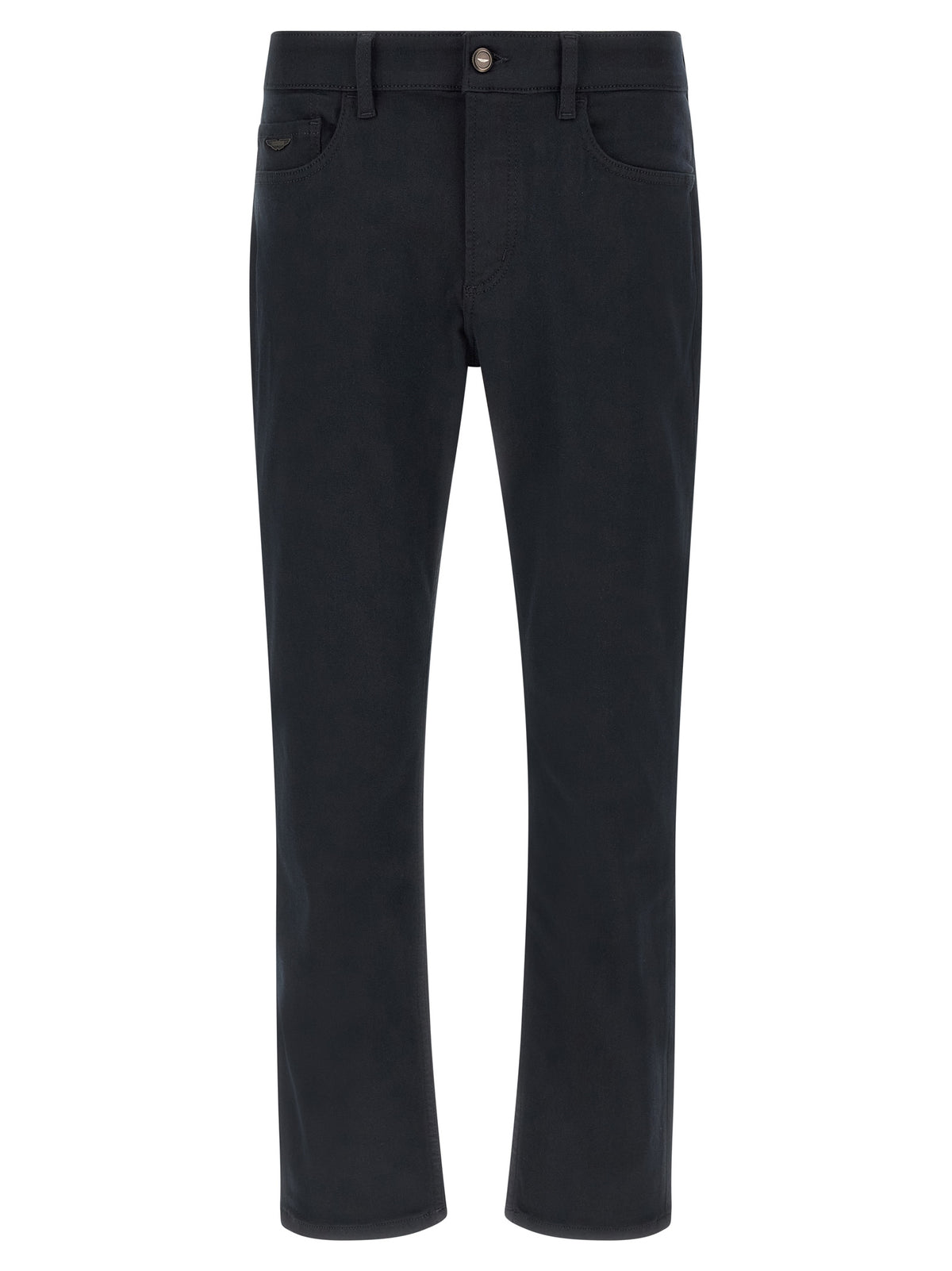 Jean Hugo Boss en polyester bleu coupe droite modèle H-Delaware_01