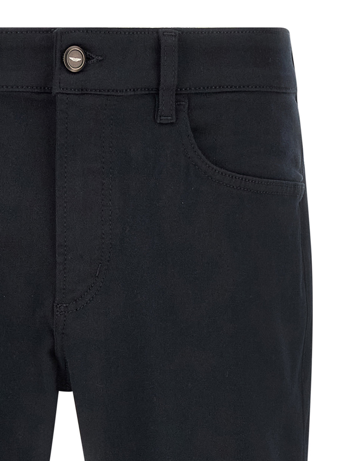 Jean Hugo Boss en polyester bleu coupe droite modèle H-Delaware_01