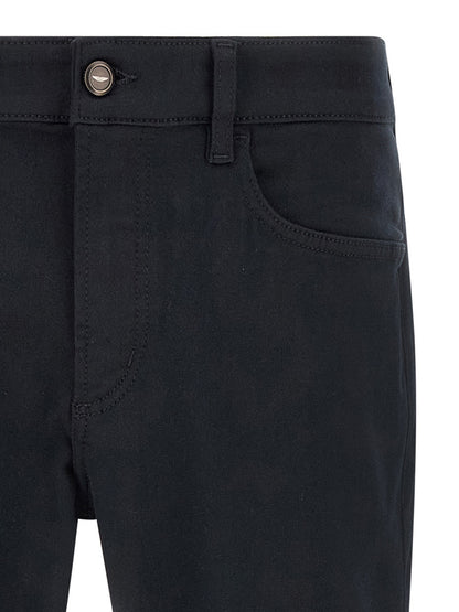 Jean Hugo Boss en polyester bleu coupe droite modèle H-Delaware_01