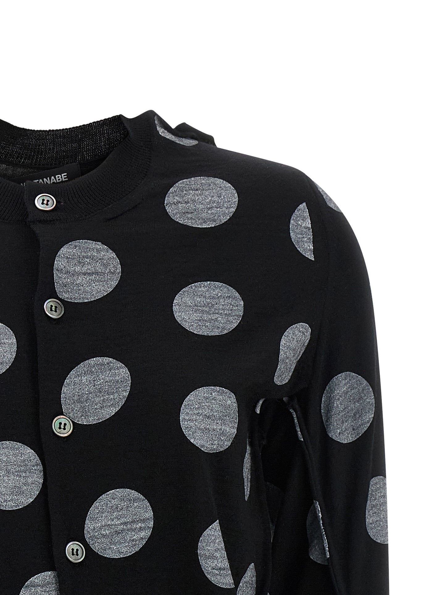 Cárdigan de lana bicolor Junya Watanabe
