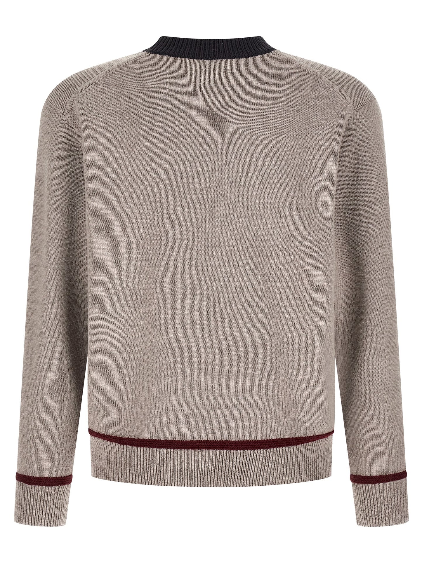 Cárdigan de seda gris de Junya Watanabe