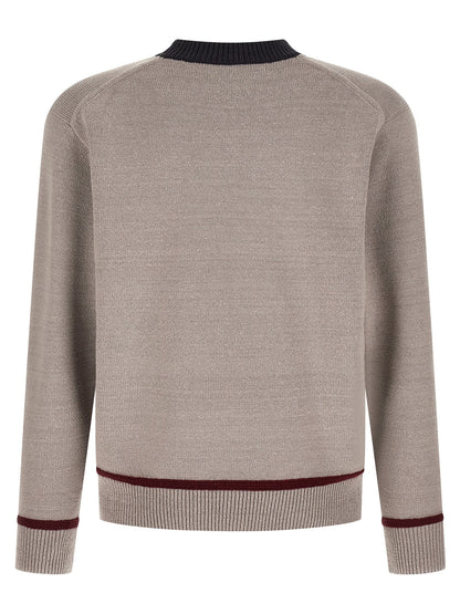 Cárdigan de seda gris de Junya Watanabe