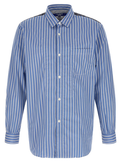 Blusa de algodón azul Junya Watanabe