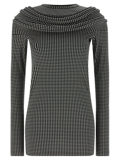 Minivestido bicolor de algodón Junya Watanabe