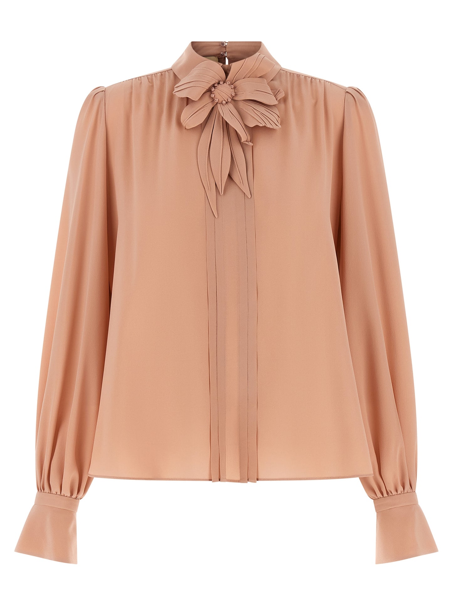 Blusa de seda multicolor Valentino Garavani