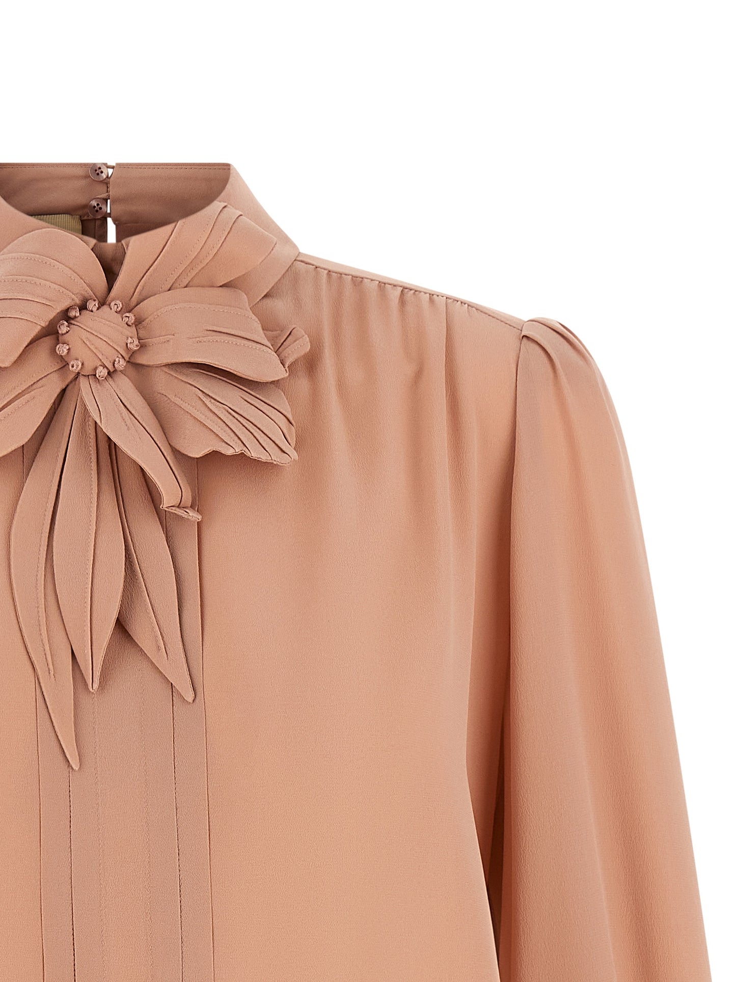 Blusa de seda multicolor Valentino Garavani