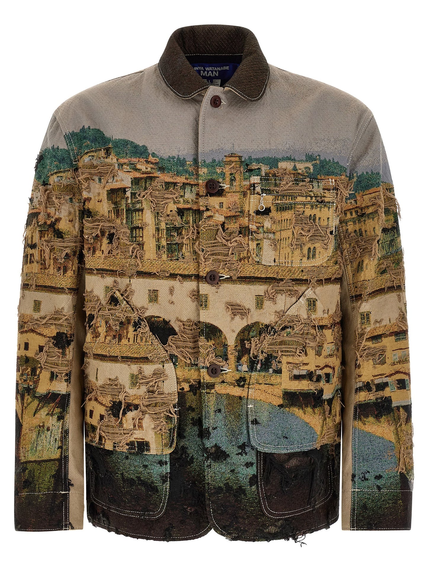 Veste en polyester multicolore Junya Watanabe