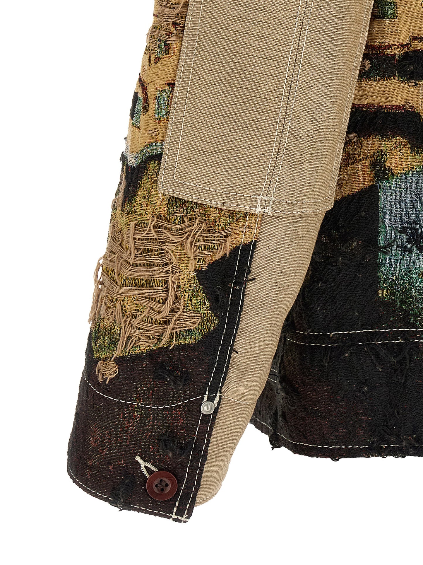 Veste en polyester multicolore Junya Watanabe