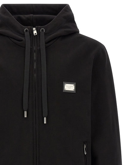 Sudadera Dolce & Gabbana de algodón negro