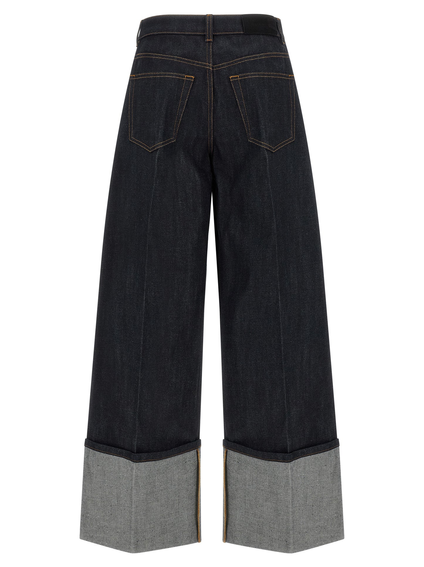 Givenchy Jean évasé en coton bleu