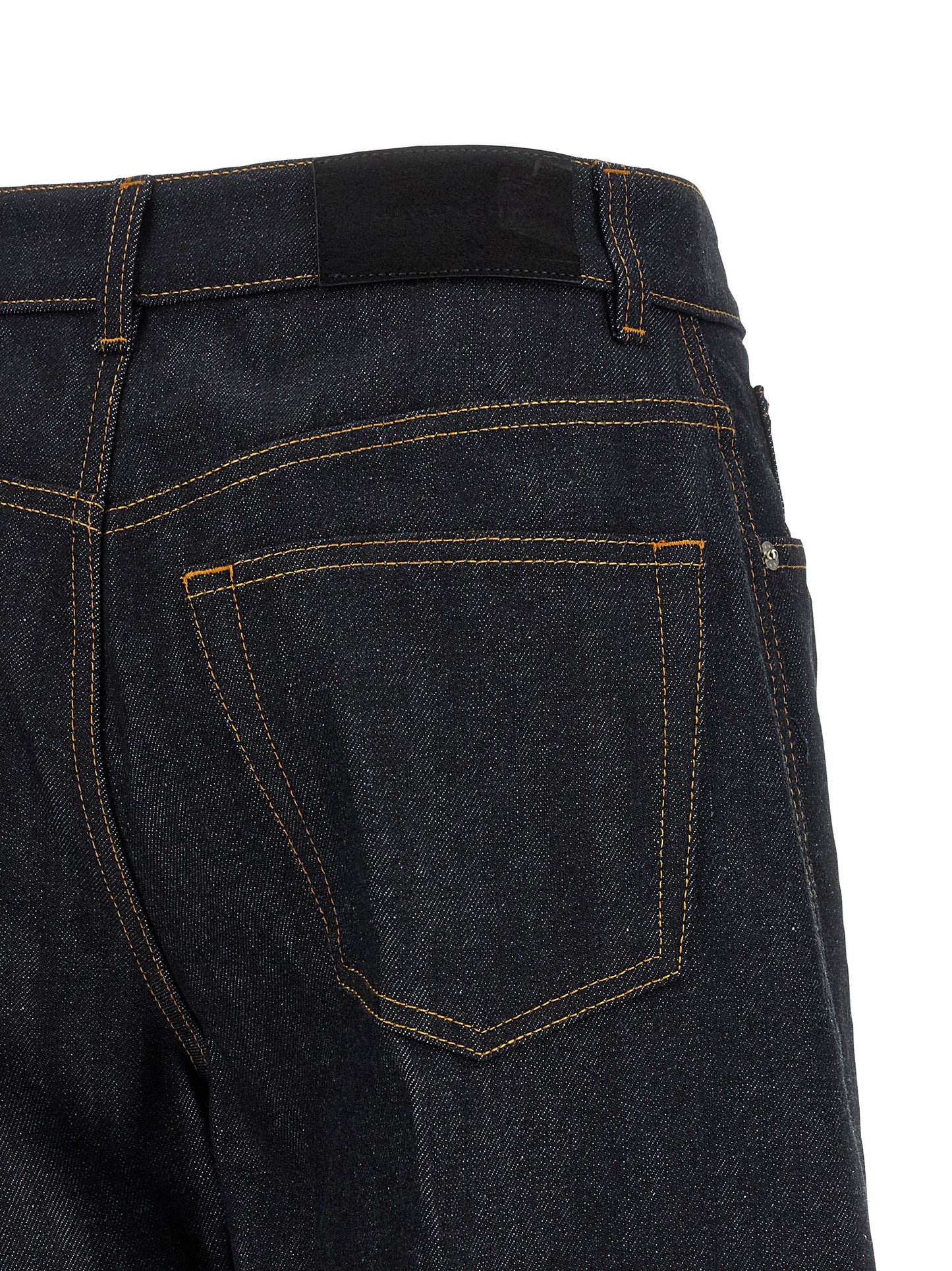 Givenchy Jean évasé en coton bleu