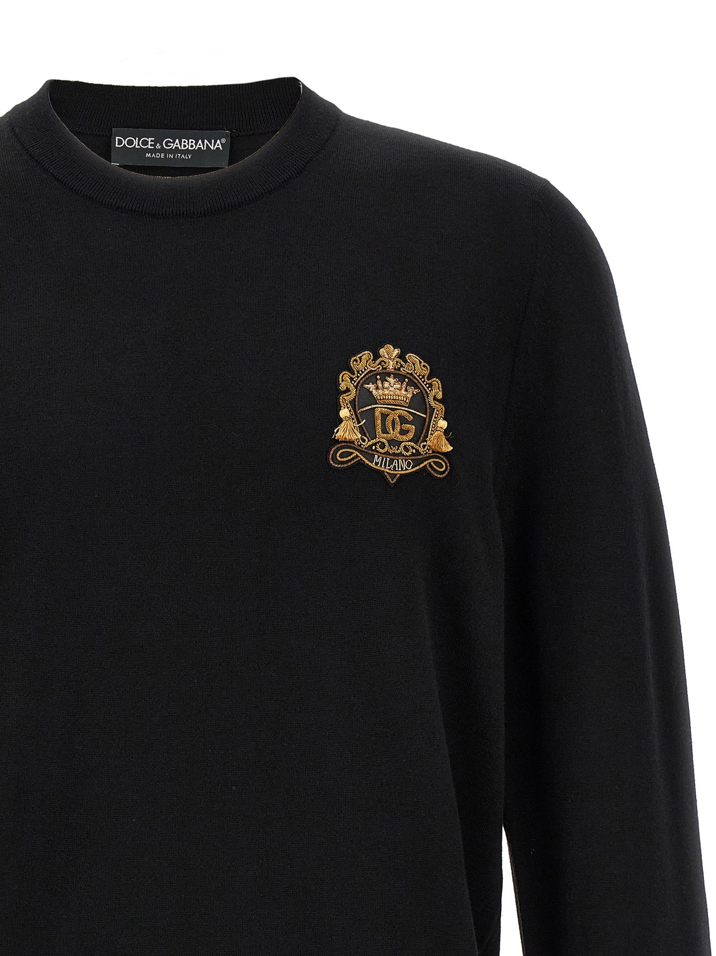 Cárdigan Dolce & Gabbana de lana virgen negro