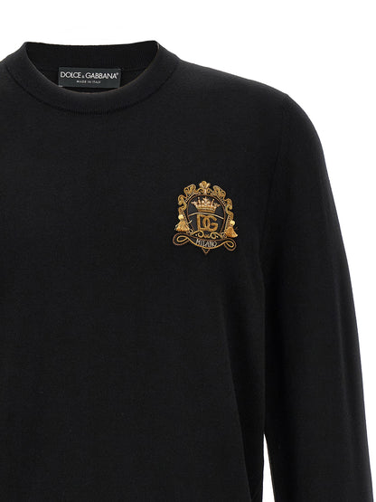 Cárdigan Dolce & Gabbana de lana virgen negro