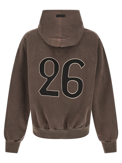Sweat-shirt en coton marron Fear Of God