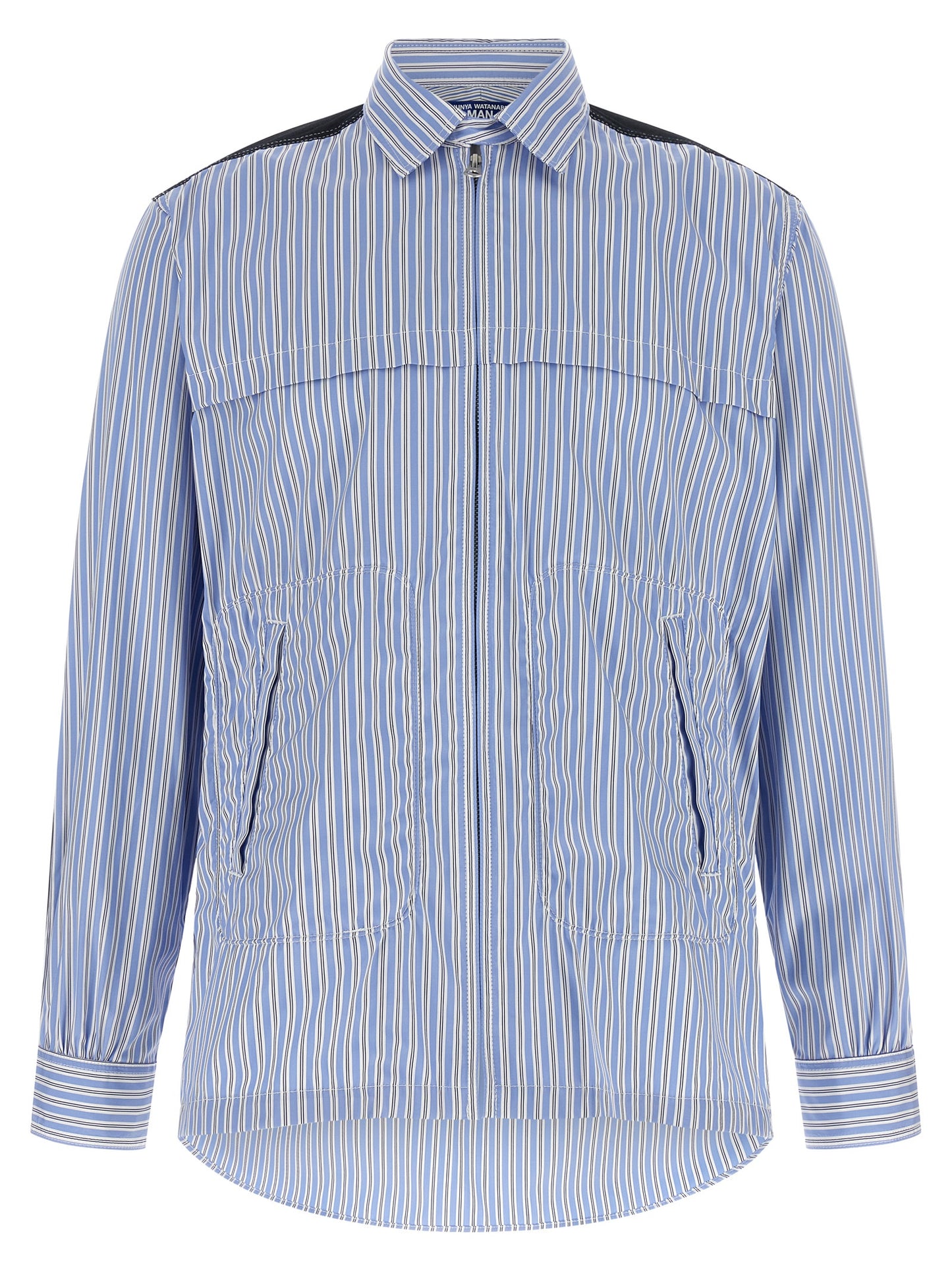 Blusa de algodón azul Junya Watanabe