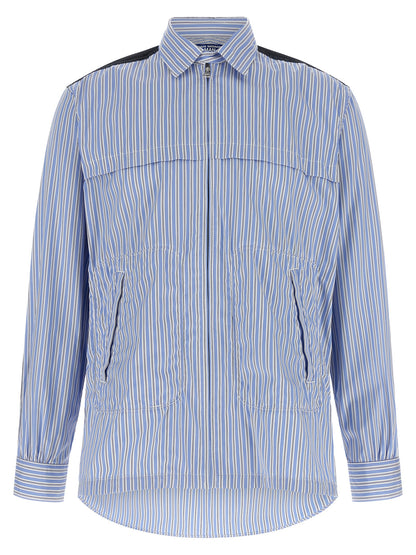 Blusa de algodón azul Junya Watanabe
